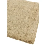 Covor pufos sand lucrat manual modern model uni Lulu Sand 37 mm 80x150 cm LULU080150SAND