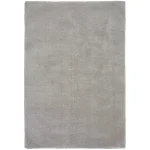 Covor pufos argintiu lucrat manual modern model uni Lulu Silver 37 mm 160×230 cm LULU160230SILV