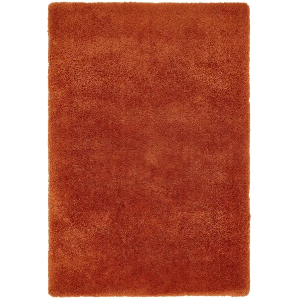 Covor pufos lucrat manual modern model uni Lulu Spice 37 mm 80x150 cm LULU080150SPIC
