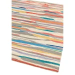 Covor pufos multicolor din lână lucrat manual modern model geometric Matrix Ping Multi 11 mm 200x300 cm MATR2003000072