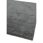 Covor pufos gri lucrat manual modern model uni Milo Grey 13 mm 120x170 cm MILO120170GREY
