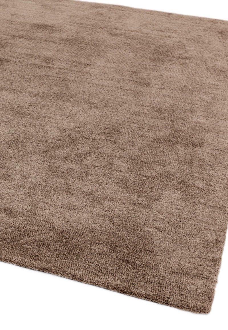 Covor pufos lucrat manual modern model uni Milo Mink 13 mm 120x170 cm MILO120170MINK - imagine 3