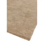 Covor pufos sand lucrat manual modern model uni Milo Sand 13 mm 120x170 cm MILO120170SAND