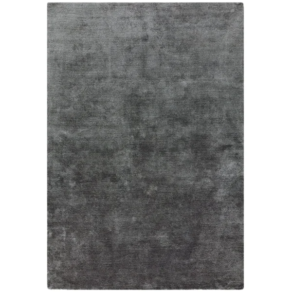 Covor pufos gri lucrat manual modern model uni Milo Grey 13 mm 120x170 cm MILO120170GREY