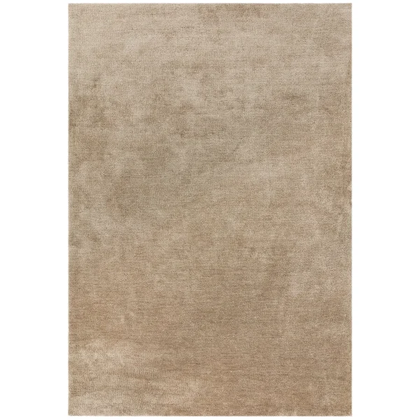 Covor pufos sand lucrat manual modern model uni Milo Sand 13 mm 120x170 cm MILO120170SAND