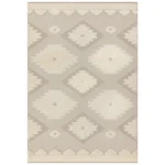 Covor pufos natural crem modern model geometric Monty MN02 Natural Cream Tribal 2-16 mm 160×230 cm MONT160230MN02