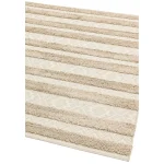 Covor pufos natural crem modern model geometric Monty MN04 Natural Cream Stripe 2-16 mm 80x150 cm MONT080150MN04