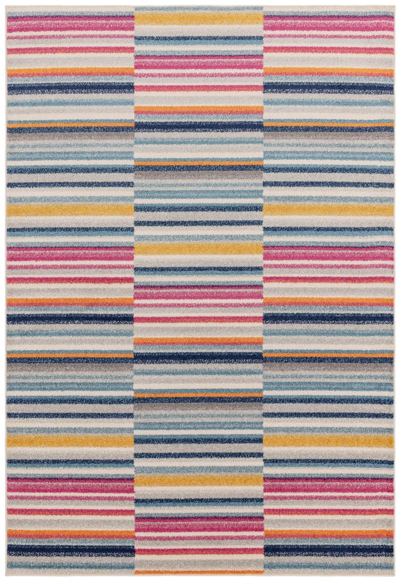 Covor multicolor modern model geometric Muse Multi-Coloured Stripe 9 mm 120x170 cm MUSE1201700006