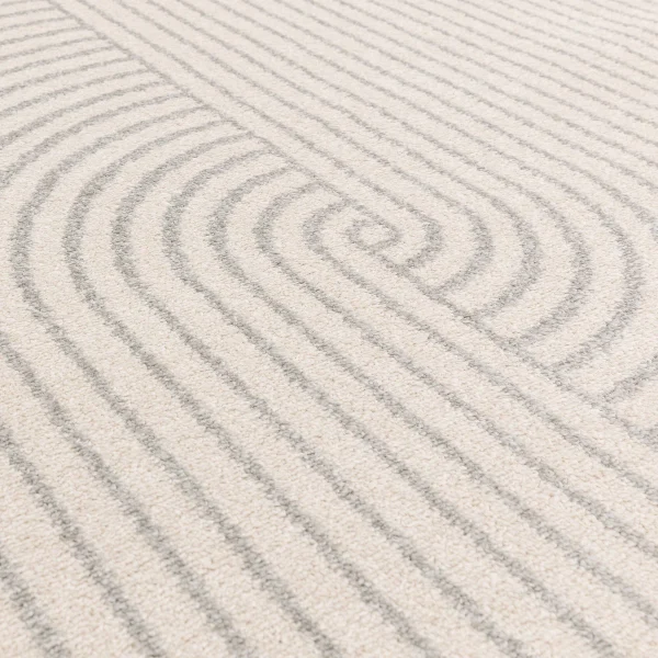 Covor crem modern model geometric Muse Cream, 9 mm, 80x150 cm, Asiatic London