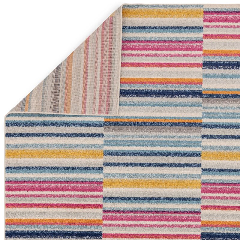 Covor multicolor modern model geometric Muse Multi-Coloured Stripe 9 mm 66x240 cm MUSE0662400006