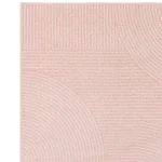 Covor roz modern model geometric Muse Pink Geometric 9 mm 80x150 cm MUSE0801500017