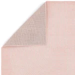 Covor roz modern model geometric Muse Pink Geometric 9 mm 80x150 cm MUSE0801500017