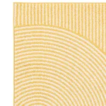 Covor galben modern model geometric Muse Yellow Geometric 9 mm 80x150 cm MUSE0801500018