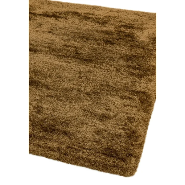 Covor pufos auriu lucrat manual modern model uni Nimbus Gold 30 mm 200x290 cm NIMB200290GOLD