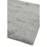 Covor pufos argintiu lucrat manual modern model uni Nimbus Silver 30 mm 120x170 cm NIMB120170SILV