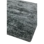 Covor pufos gri lucrat manual modern model uni Nimbus Slate 30 mm 160x230 cm NIMB160230SLAT