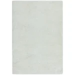 Covor pufos alb lucrat manual modern model uni Nimbus White 30 mm 160×230 cm NIMB160230WHIT
