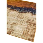 Covor orange modern model geometric Nova Distress Orange 9 mm 120x170 cm NOVA120170NV04