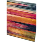 Covor multicolor modern model geometric Nova Stripe Multi 9 mm 120x170 cm NOVA120170NV05