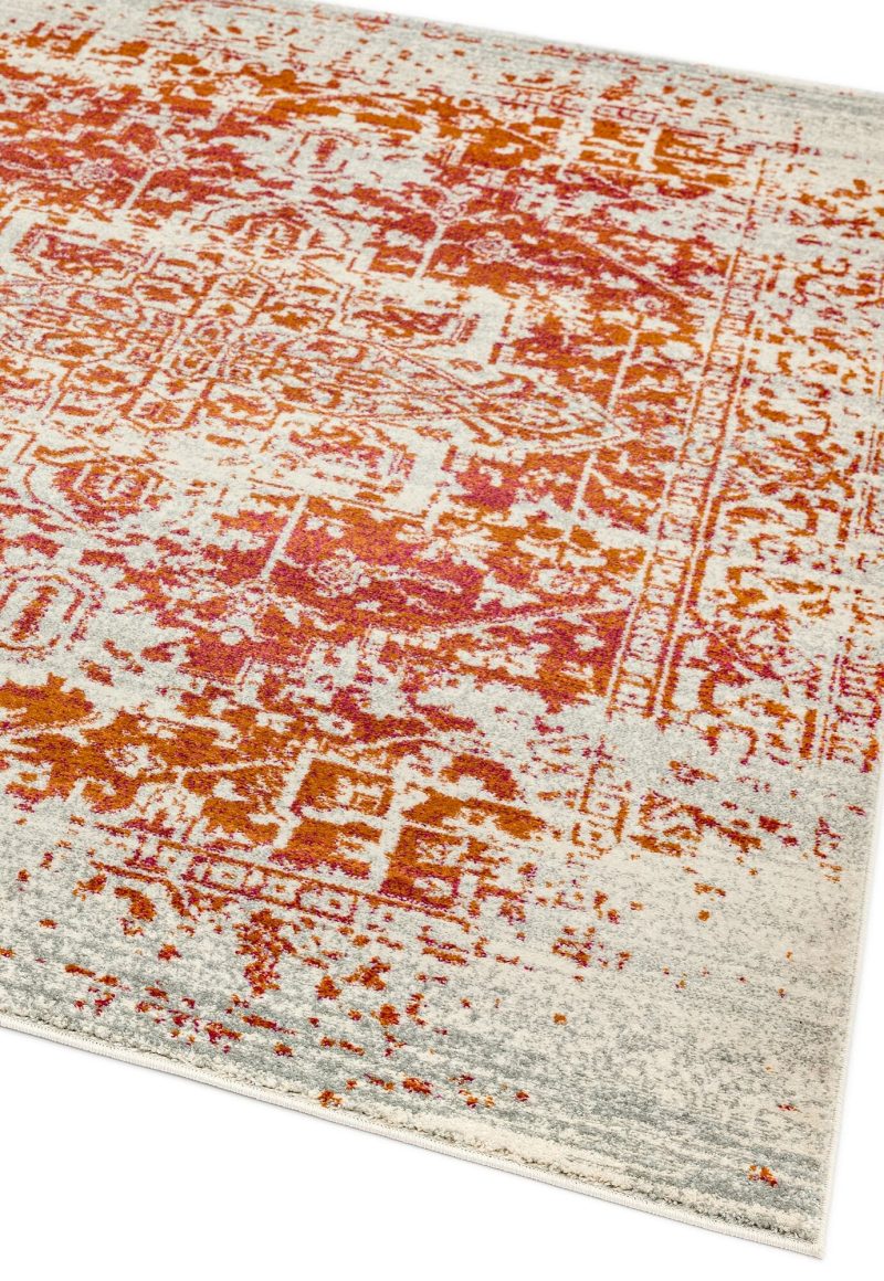 Covor orange modern model geometric Nova Antique Orange 9 mm 120x170 cm NOVA120170NV09 - imagine 2