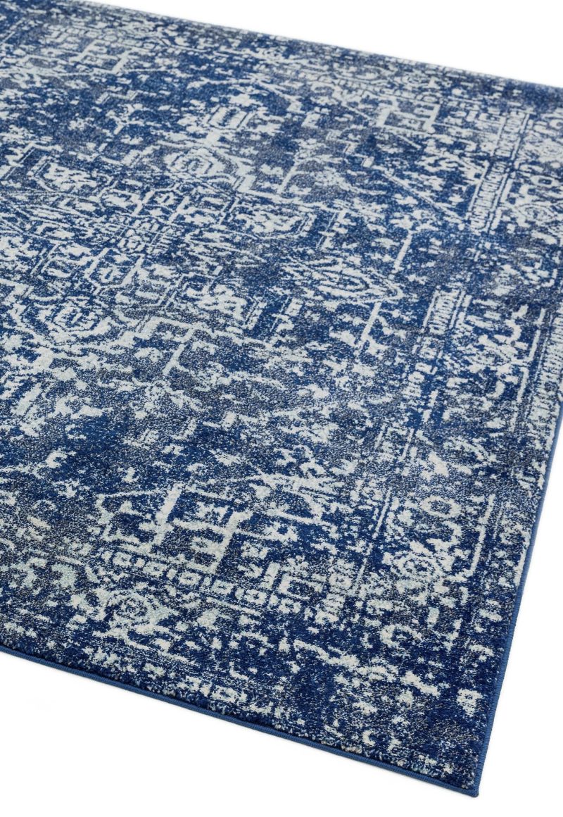 Covor navy modern model geometric Nova Antique Navy 9 mm 200x290 cm NOVA200290NV11 - imagine 3