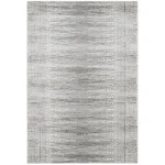 Covor gri modern model geometric Nova Weave Grey 9 mm 200×290 cm NOVA200290NV07
