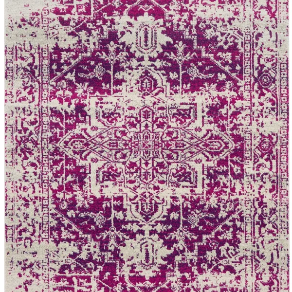 Covor fuchsia modern model geometric Nova Antique Fuchsia 9 mm 120x170 cm NOVA120170NV08