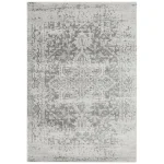 Covor gri modern model geometric Nova Antique Grey 9 mm 160×230 cm NOVA160230NV10