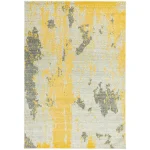 Covor abstract, galben gri, Nova Painterly, 120×170 cm