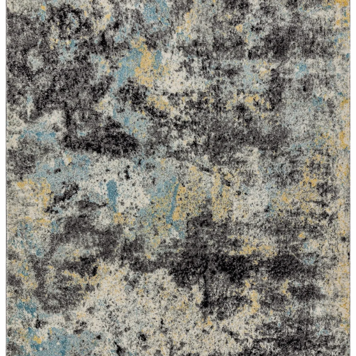 Covor albastru modern model geometric Nova Abstract Blue 9 mm 120x170 cm NOVA120170NV32