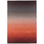 Covor pufos din lână nylon lucrat manual modern model abstract Ombre Rust 9 mm 200×290 cm OMBR200290OM02