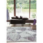 Covor pufos modern model abstract geometric Orion Blocks Heather 10 mm 80x150 cm ORIO0801500013