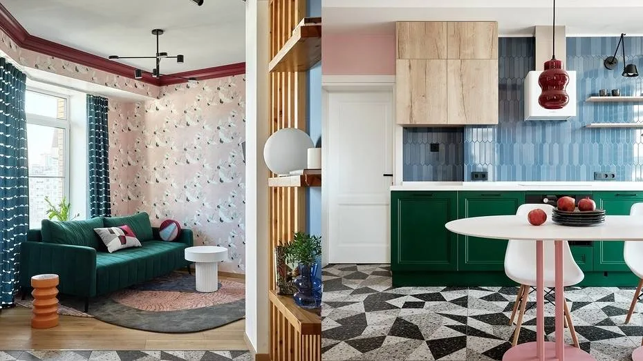 Spectacolul culorilor in inima Bucurestiului: Cum a dat viata un designer unui apartament de 68 m² pentru o familie cu doua fetite 1 Spectacolul culorilor in inima Bucurestiului: Cum a dat viata un designer unui apartament de 68 m² pentru o familie cu doua fetite