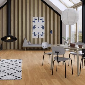 Parchet stejar nefinisat periat 1 strip Boen Oak Adagio 14x138x690 mm EBG82UMD 10141605