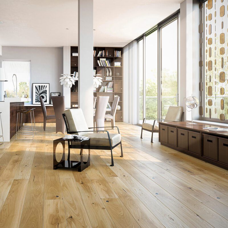 Parchet stratificat Barlinek Sahara Grande stejar lac mat natur 1WG000741 2.2 m x 180 mm x 14 mm