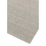 Covor bej modern outdoor model geometric Patio Beige Stripe 4 mm 80x150 cm PATI0801500003