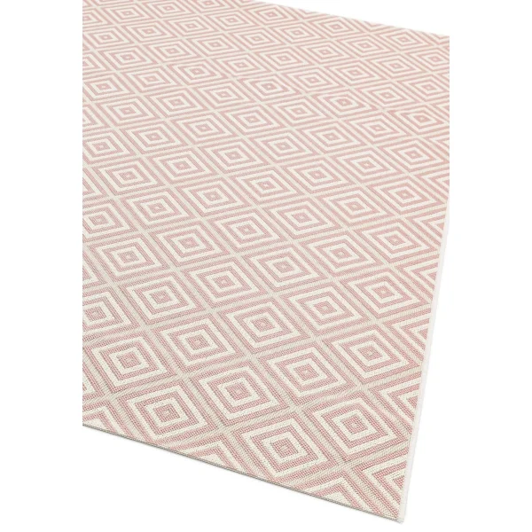 Covor roz modern outdoor model geometric Patio Pink Jewel 4 mm 80x150 cm PATI0801500013