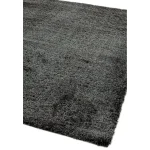 Covor pufos gri modern model uni Payton Charcoal 45 mm 80x150 cm PAYT080150CHAR