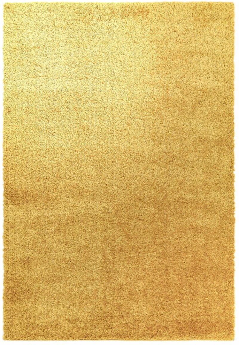 Covor pufos auriu modern model uni Payton Gold 45 mm 120x170 cm PAYT120170GOLD - imagine 2