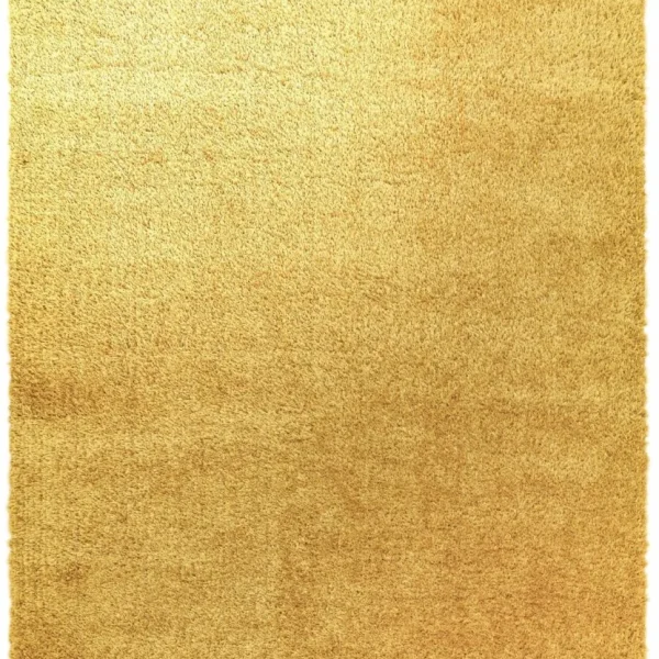 Covor pufos auriu modern model uni Payton Gold 45 mm 200x290 cm PAYT200290GOLD