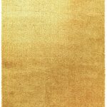 Covor pufos auriu modern model uni Payton Gold 45 mm 120×170 cm PAYT120170GOLD