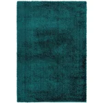 Covor pufos teal modern model uni Payton Teal 45 mm 160×230 cm PAYT160230TEAL