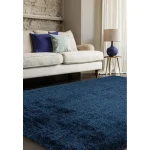 Covor pufos navy modern model uni Payton Navy 45 mm 200x290 cm PAYT200290NAVY