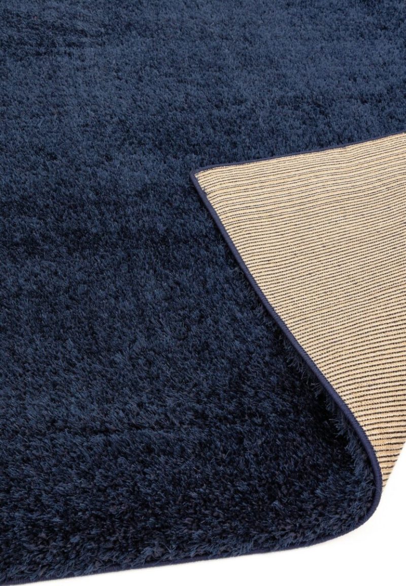 Covor pufos navy modern model uni Payton Navy 45 mm 160x230 cm PAYT160230NAVY - imagine 5