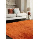 Covor pufos orange modern model uni Payton Orange 45 mm 200x290 cm PAYT200290ORAN