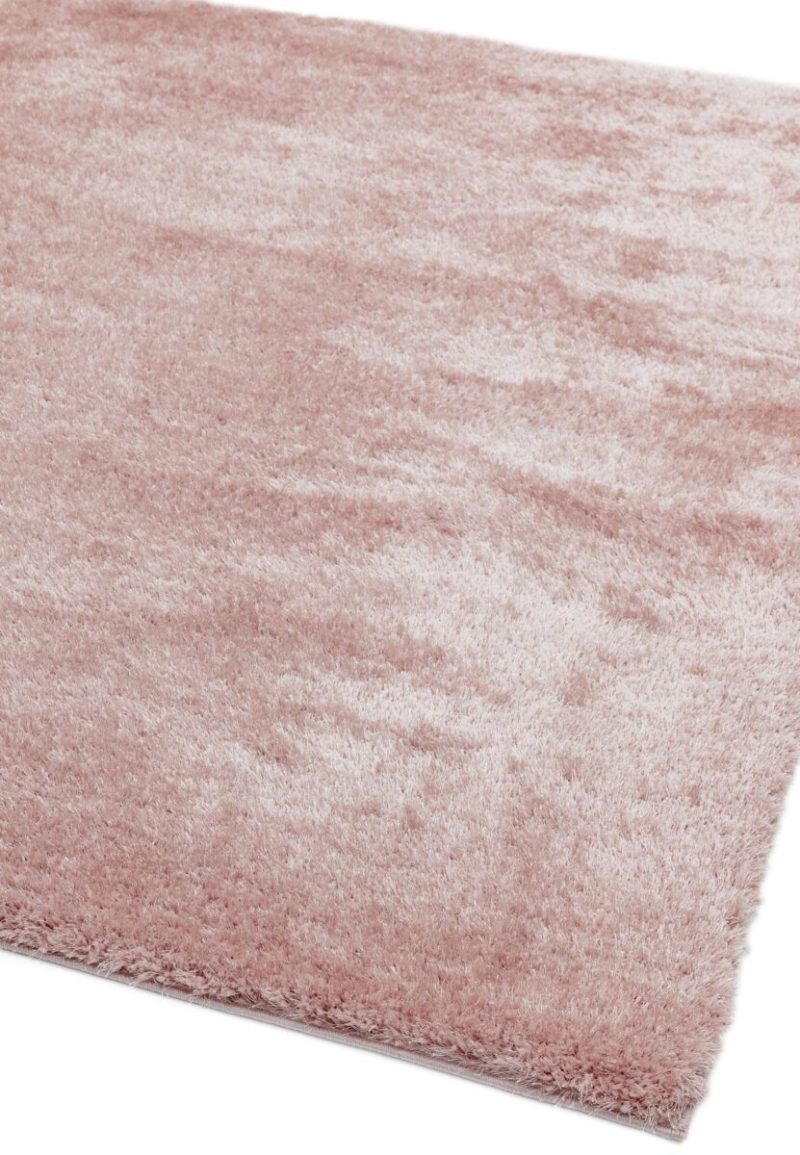 Covor pufos roz modern model uni Payton Pink 45 mm 160x230 cm PAYT160230PINK
