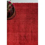 Covor pufos rosu modern model uni Payton Red 45 mm 120x170 cm PAYT120170REDD