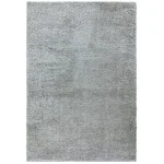 Covor pufos argintiu modern model uni Payton Silver 45 mm 160×230 cm PAYT160230SILV