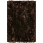 Covor pufos dark maro lucrat manual modern model uni Plush Dark Chocolate 75 mm 200×300 cm PLUS200300CHOC