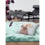 Covor pufos lucrat manual modern model uni Plush Ocean 75 mm 140x200 cm PLUS140200OCEA